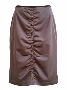 Lida Baday 'Tuxedo' Skirt - Size 10 - Brown